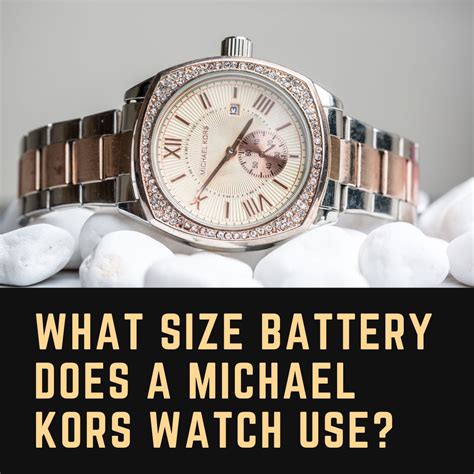 watch battery for michael kors|Michael Kors Watch battery list.